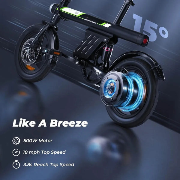 Compact Electric Bike with 25-Mile Range