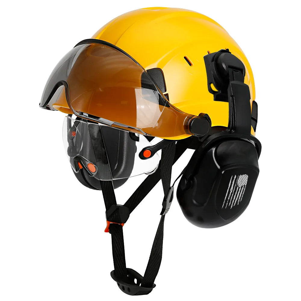  Yellow with earmuffs