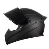 ROCK RUFI Full Face Motorcycle Helmet - Dual Lens DOT Certified All-Season Helmet 24 Hour Sport