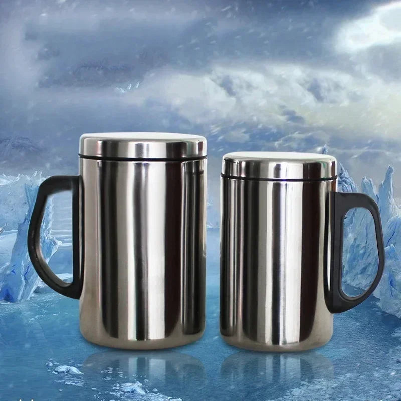 Double-Wall Stainless Coffee Portable Travel Mug