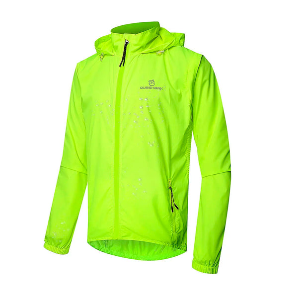 QUESHARK Men's All-Weather Cycling Jacket






