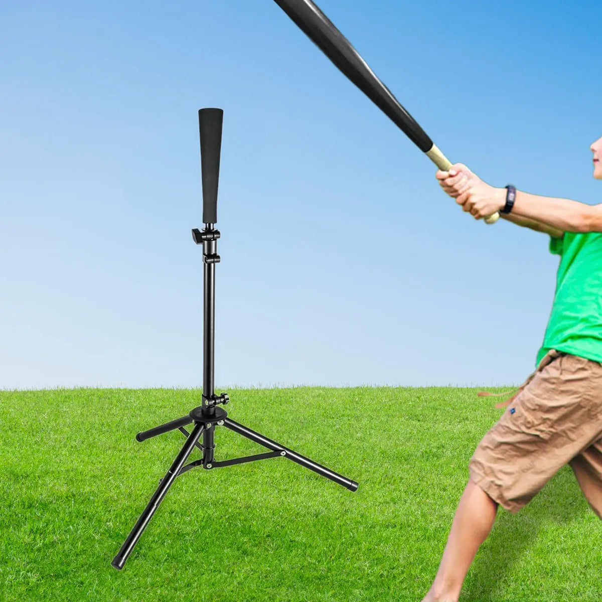 Premium Tripod Base Batting Tee: Improve Your Swing