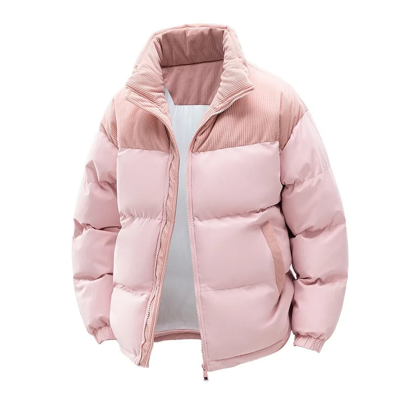 Men's Fleece-Lined Winter Parka Warm Heavyweight Jacket