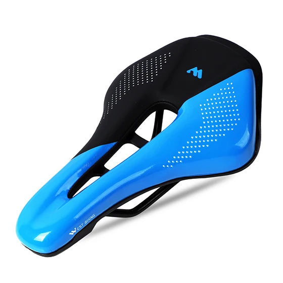Bicycle Saddle with Central Cutout & Mounting Rails