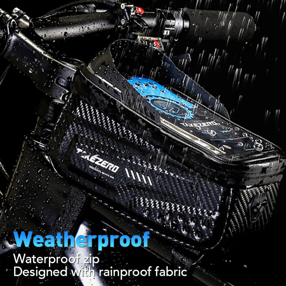 Bicycle Bag Cycling Top Front Tube Frame Waterproof