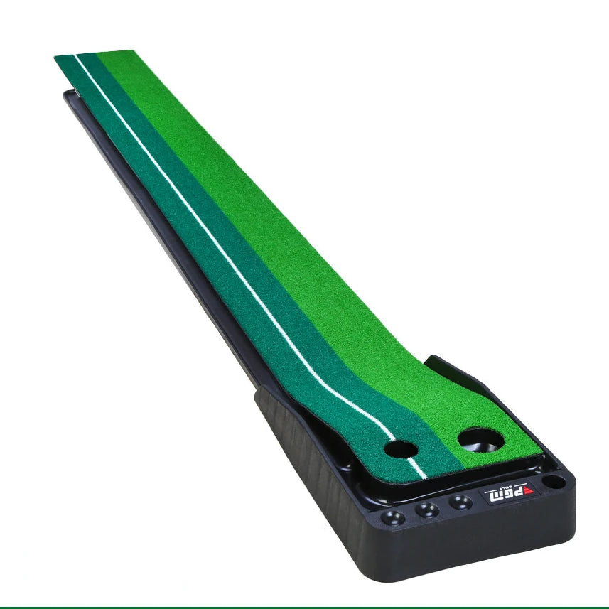 Portable Golf Putting Mat: True Roll Surface, Non-Slip Base