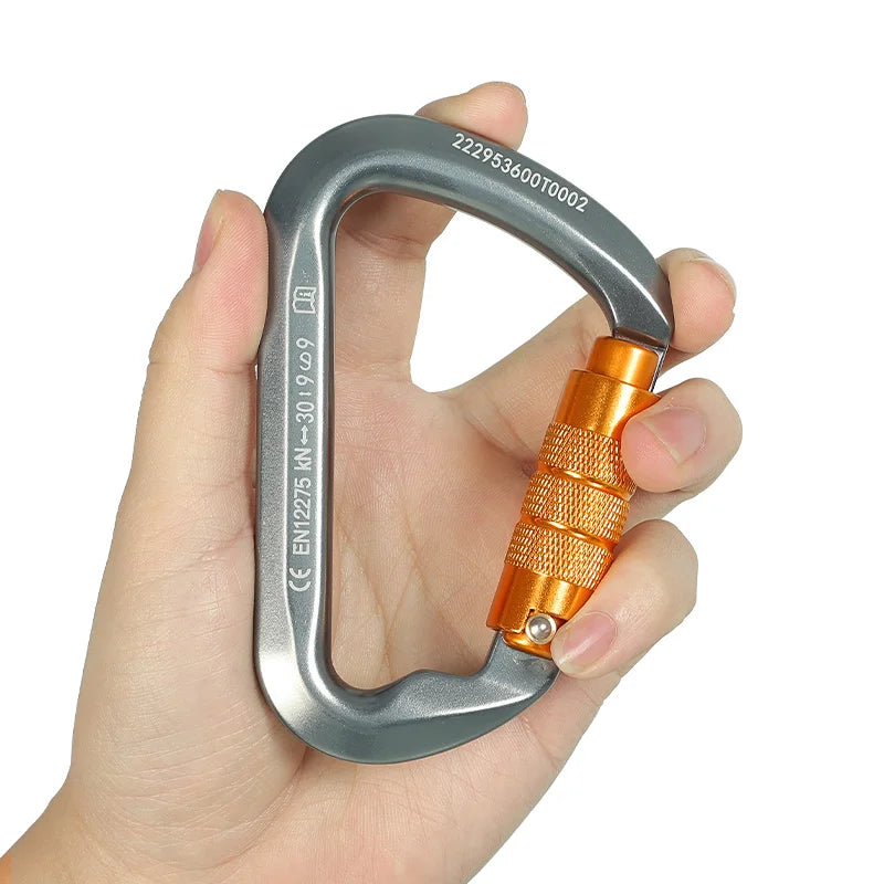 High-Strength Aluminum Carabiner: Perfect for Outdoor EnthusiastsSafety Accessories24 Hour Sport