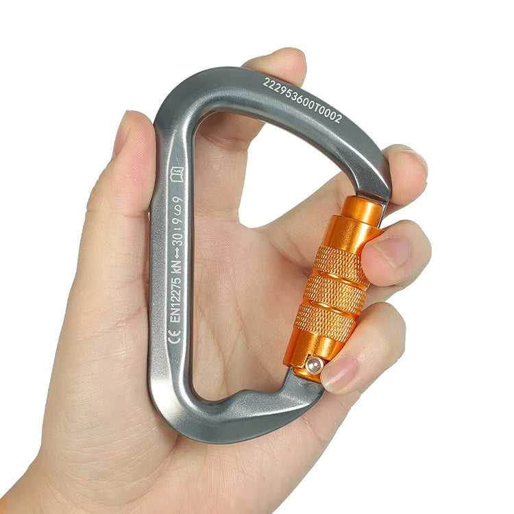 High-Strength Aluminum Carabiner: Perfect for Outdoor EnthusiastsSafety Accessories24 Hour Sport