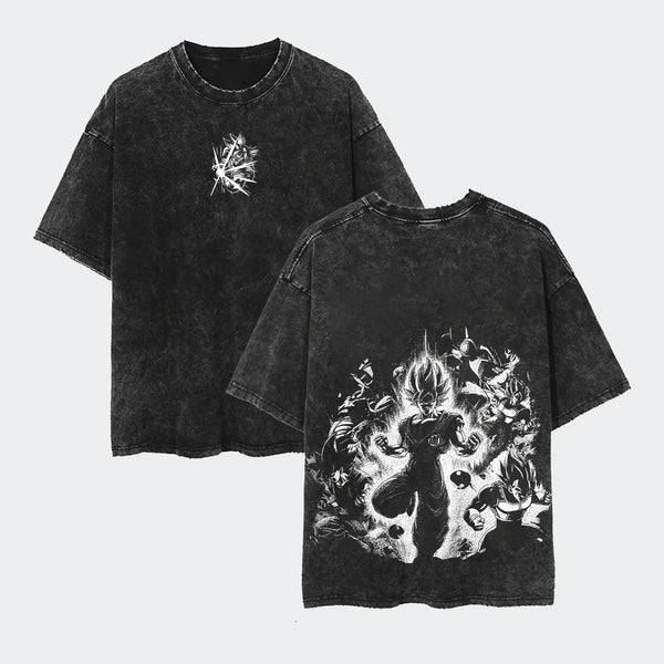 Anime Dragon Ball Cosplay Loose Fit Cotton T-Shirt