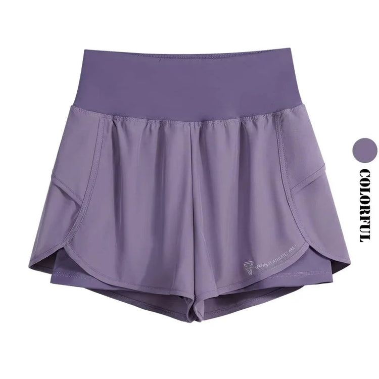 DRUR Breathable Gym Clothes for Women 2 Piece Summer Workout Sets Full Zip Sports Tops with Elastic Waist Shorts Active Wear New 24 Hour Sport