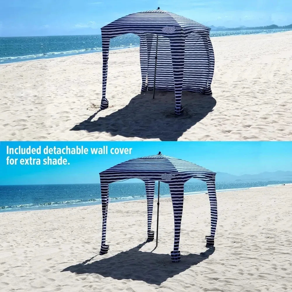 Beach Canopy, Waterproof, Portable 6' x 6' Shelte