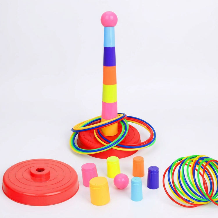 Educational Circle Stacking Toy Perfect for Parent Child PlaySport Toys For Kids24 Hour Sport