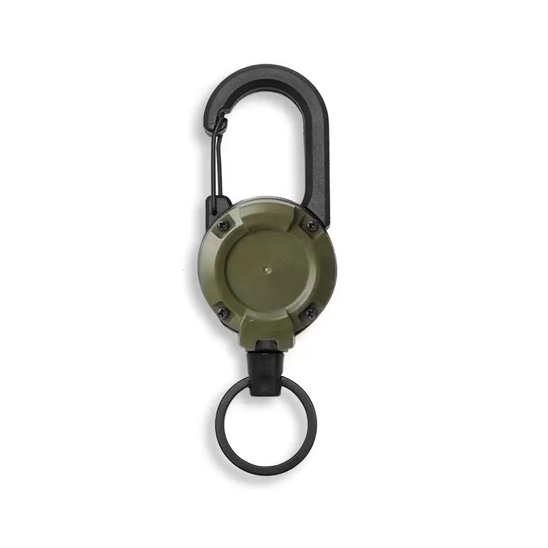 Outdoor Sporty Retractable Keychain Tool with Strong Steel Wire Rope