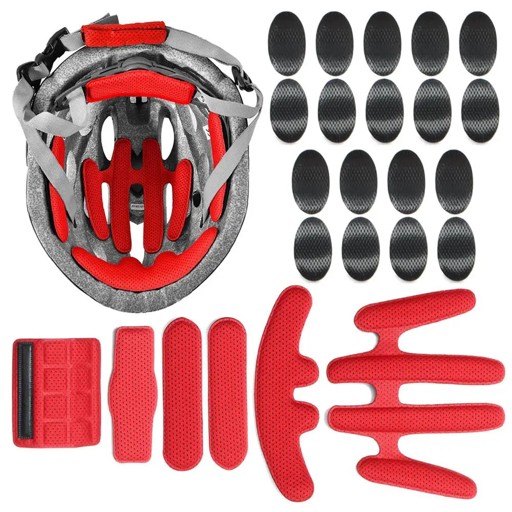 Helmet Padding Replacement Kit - 24 Pieces