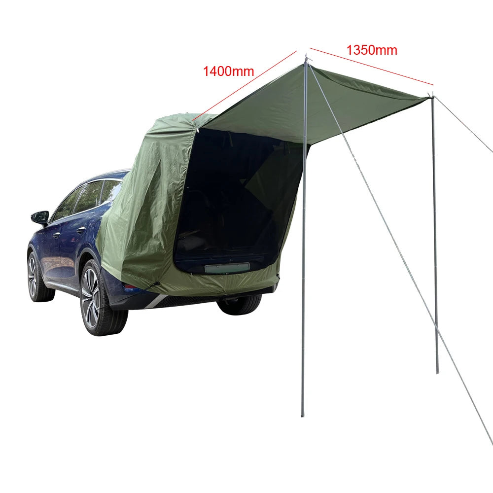 Pop-Up Car Trunk Tent with Sunshade