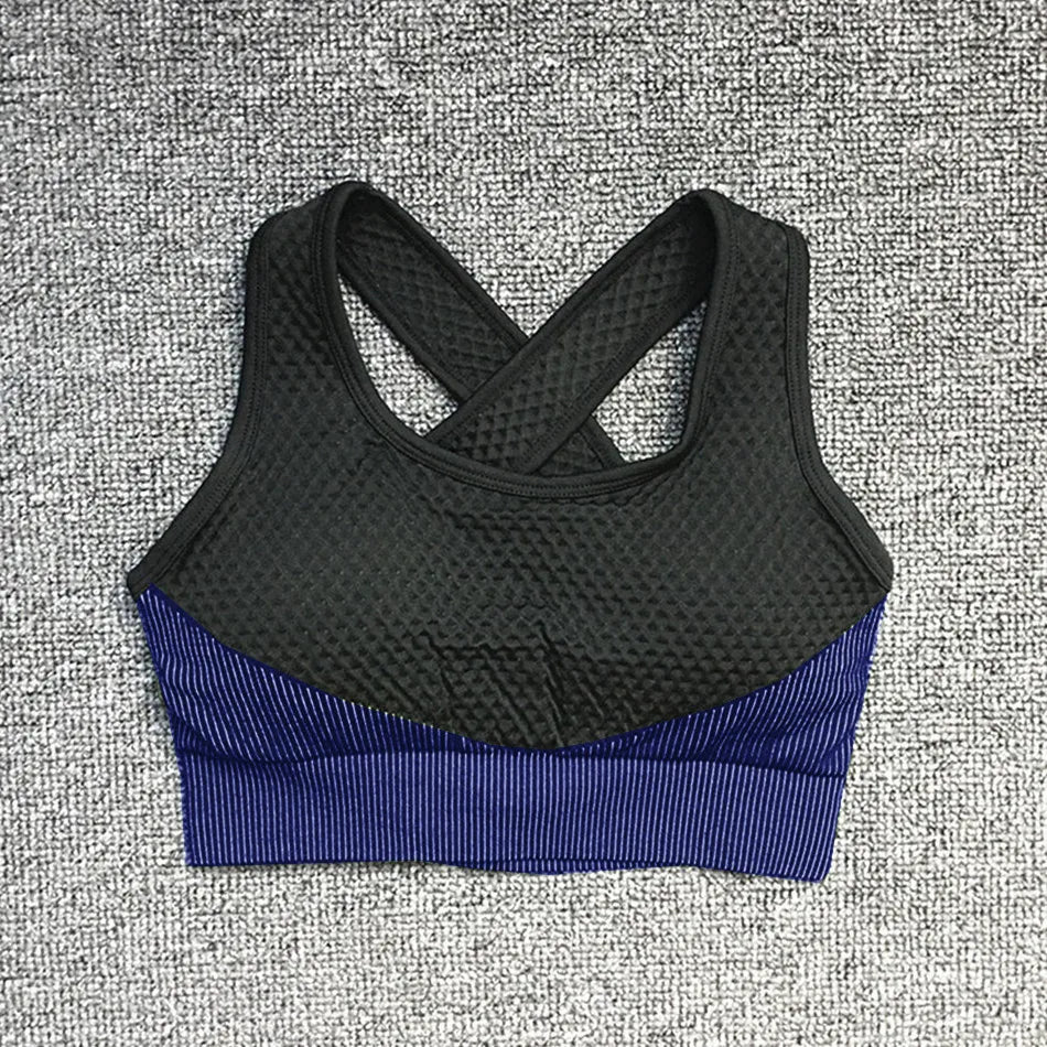 Seamless Yoga Set Fitness Leggings Sports Bra