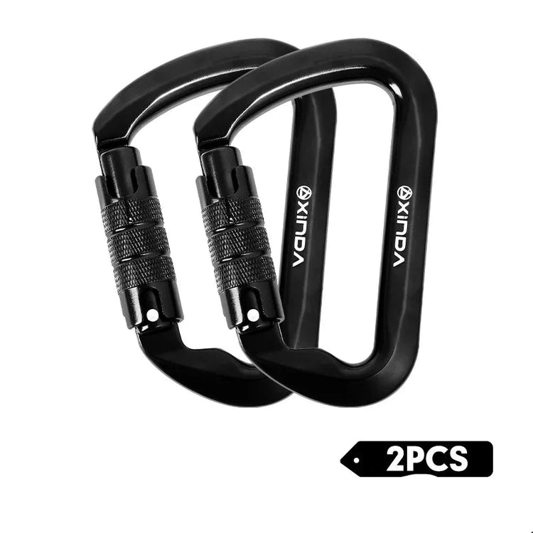 High-Strength Aluminum Carabiner: Perfect for Outdoor EnthusiastsSafety Accessories24 Hour Sport