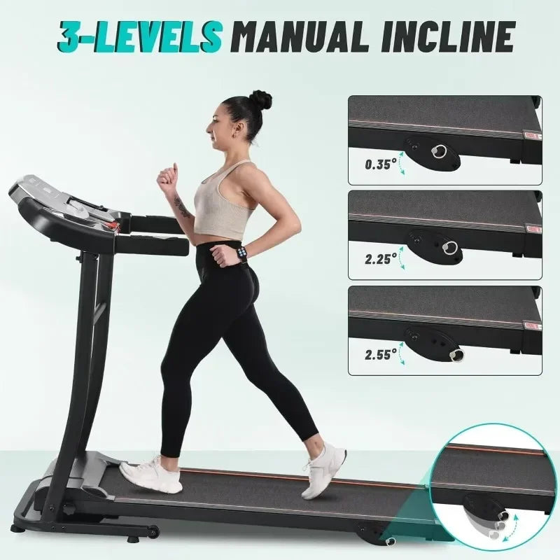 Portable Folding Treadmill: Perfect for Home Workouts