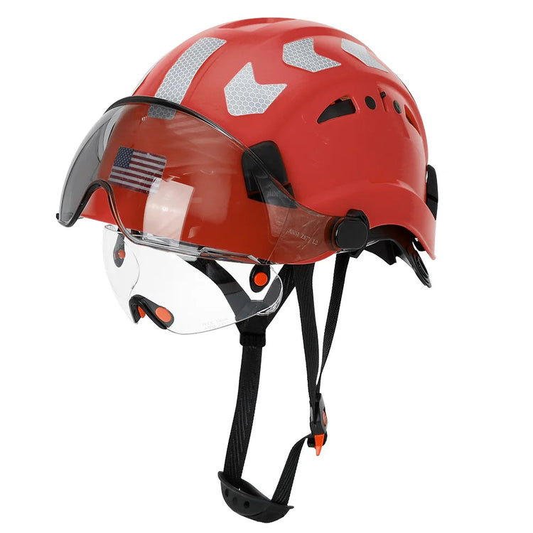Enhanced Visibility: Reflective Safety HelmetSafety Hamlet24 Hour Sport