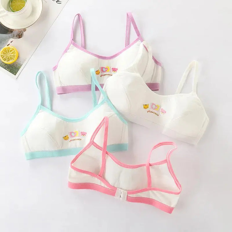 Soft Cotton Training Bras for Young GirlsGirl's Sport Bras24 Hour Sport