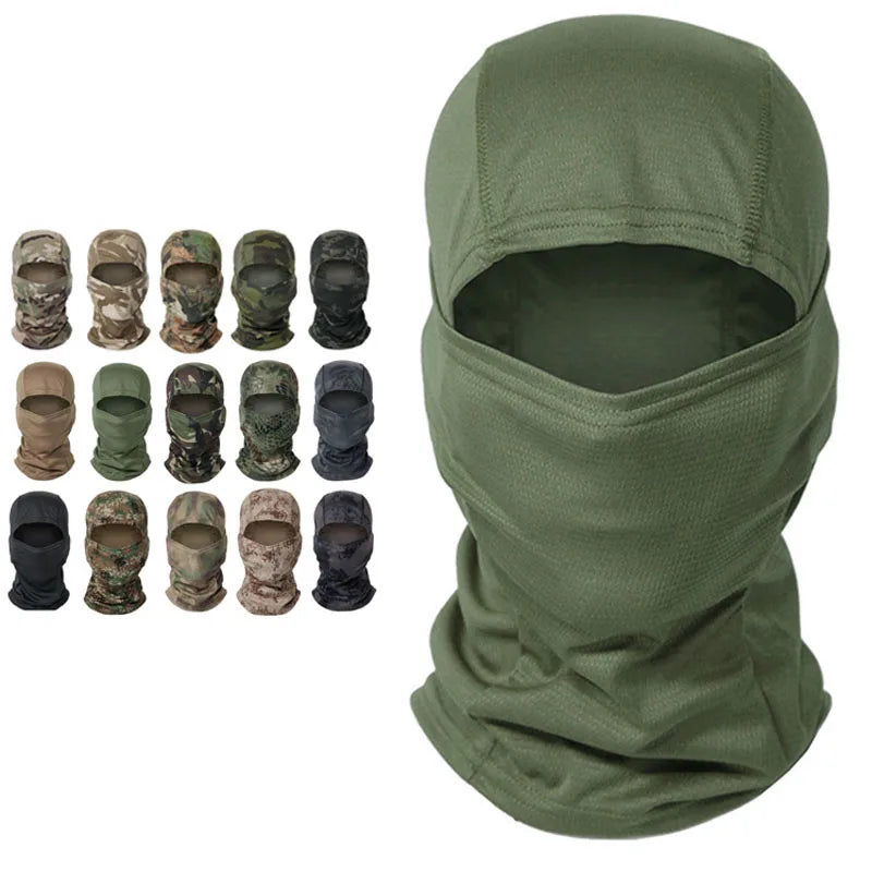 Tactical Camo Balaclava Face Mask for Cycling & Hunting