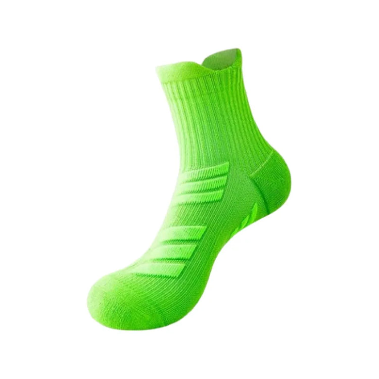 Men's Cotton-Nylon Sports Socks for Running & Hiking