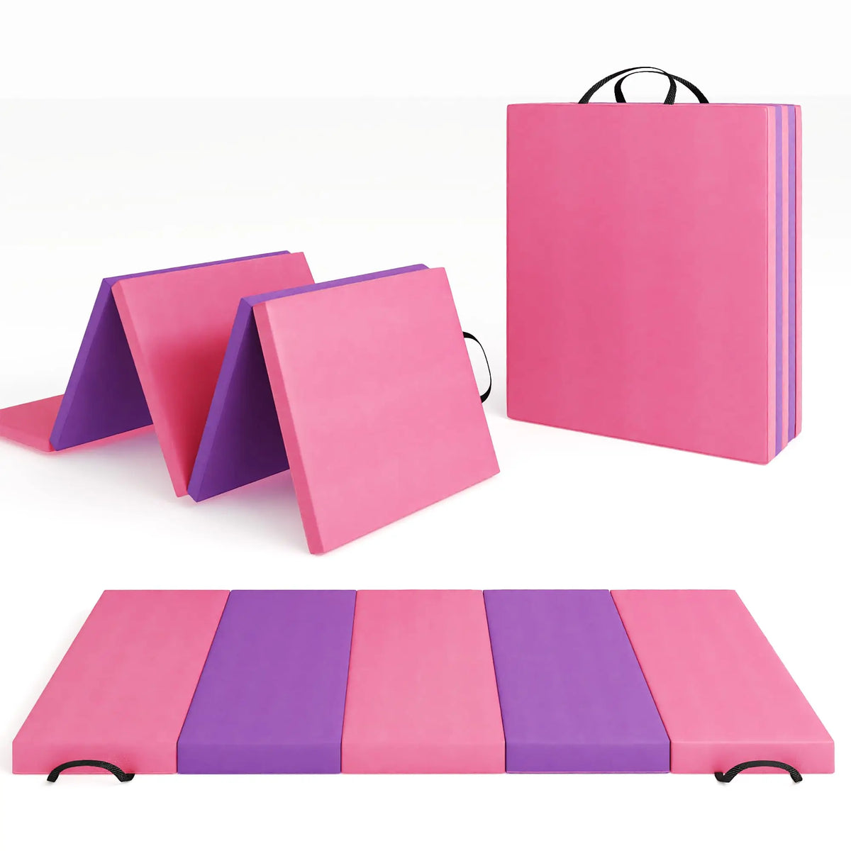 Folding Gymnastics & Tumbling Exercise Mat