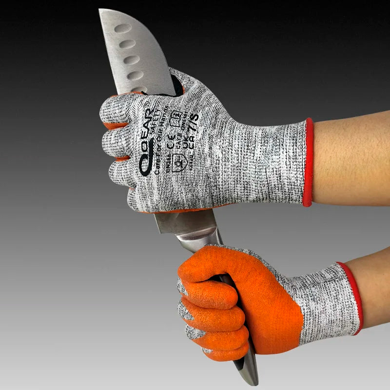 Durable and Dexterous: HPPE Knitted Safety Gloves