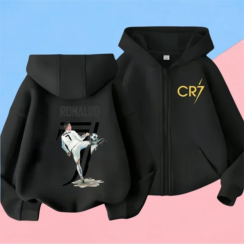 Kids Soccer Star Hoodie Back to School Clothes