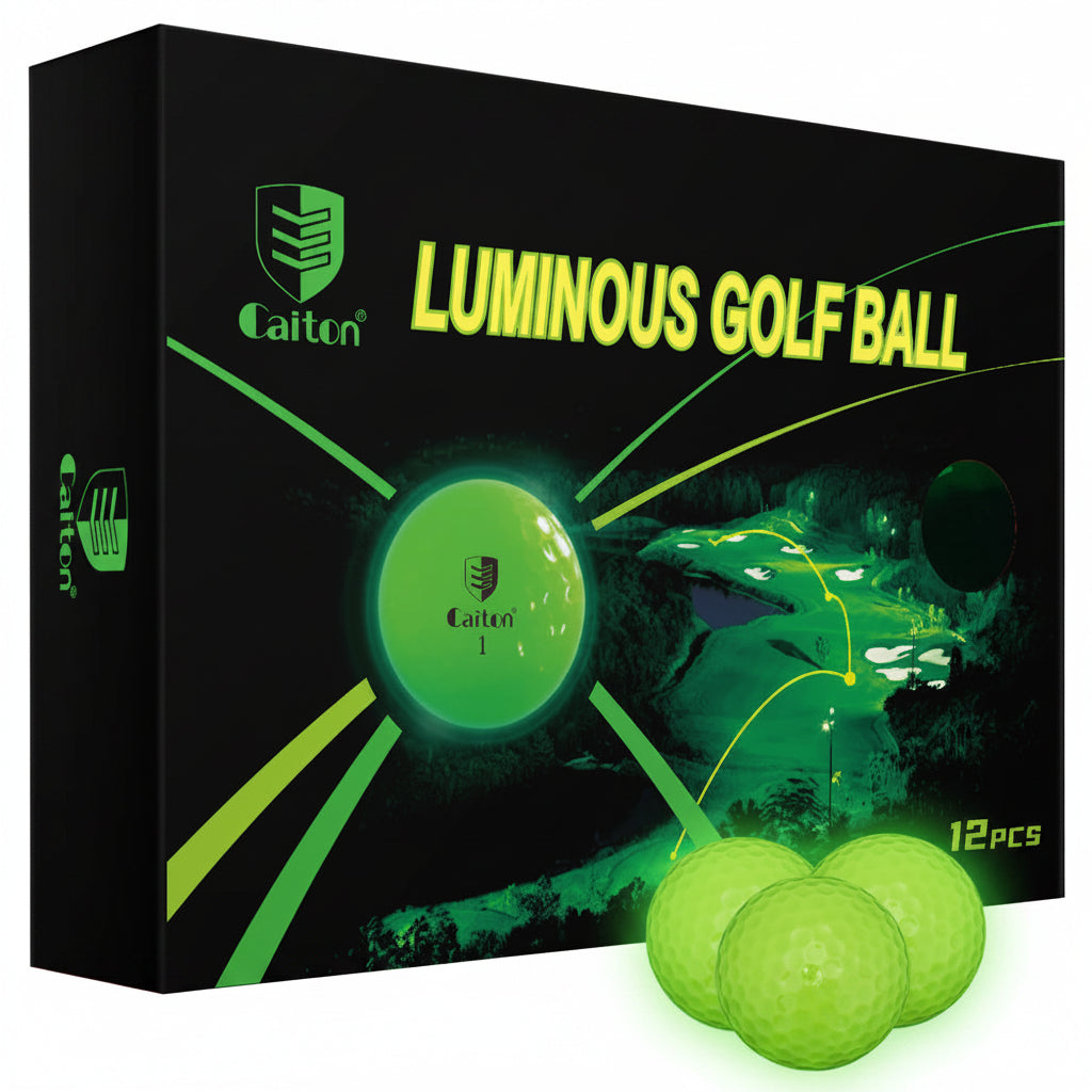 Caiton Glow Golf Balls: Long-Lasting Luminous for Night