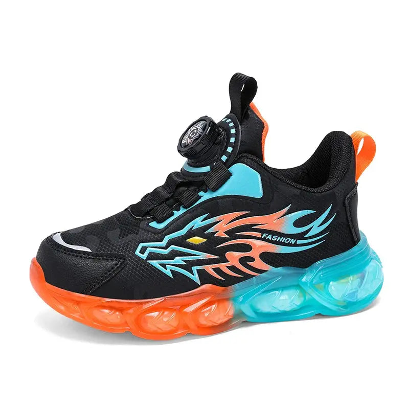 Boys' Platform Sneakers Comfortable Stylish & Perfect for Schoolkid's shoes24 Hour Sport