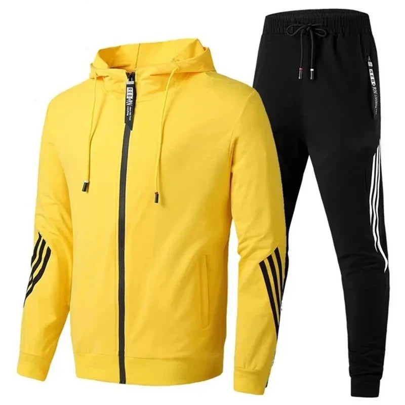 Stylish Men's 2-Piece Sportswear Set
