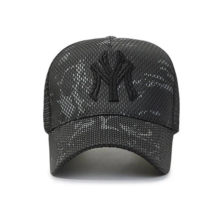 Adjustable Baseball Cap with Casual Summer Snapback
