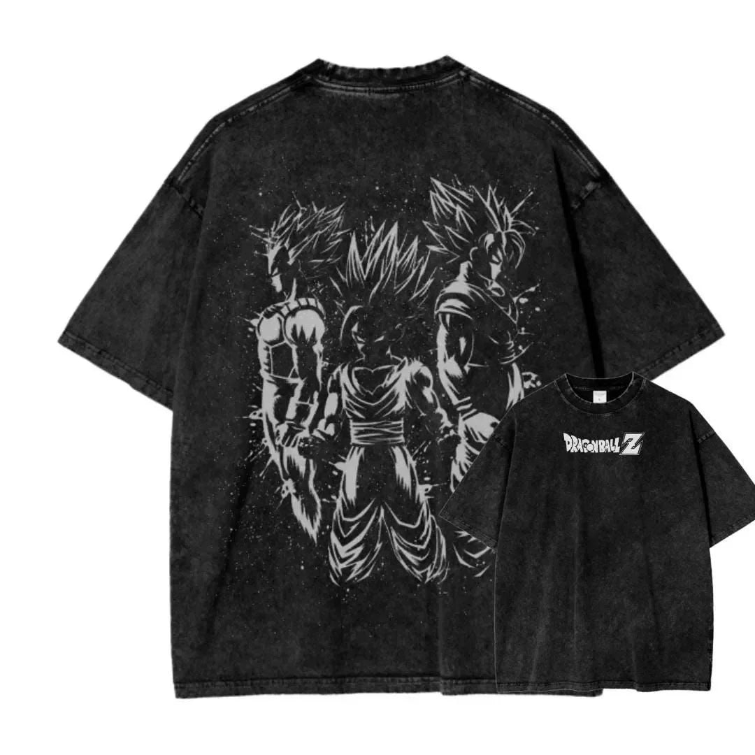 Anime Dragon Ball Cosplay Loose Fit Cotton T-Shirt