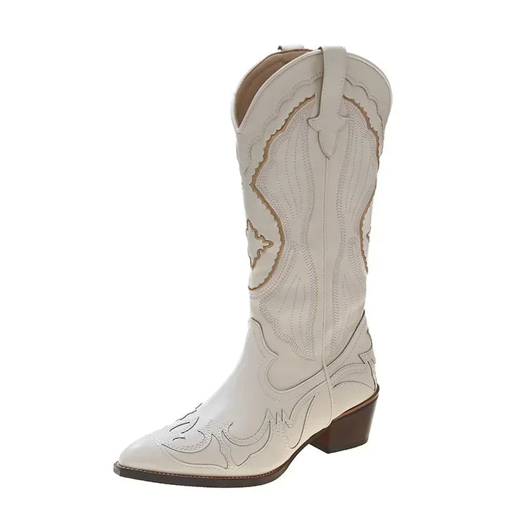 Step Out in Style: Embroidered Western BootsWomen's Boots24 Hour Sport