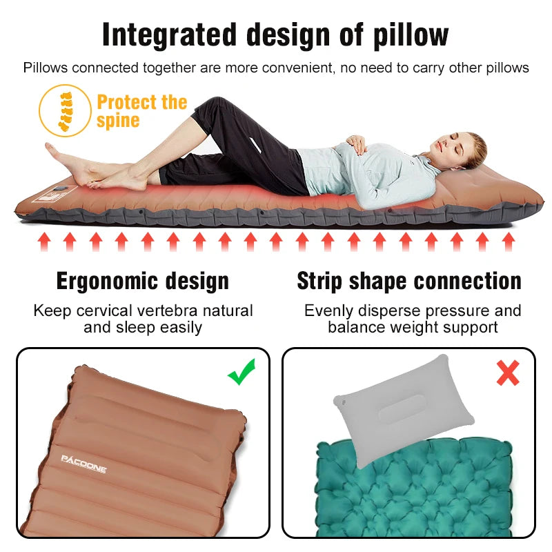 Air Mattress Widen Sleeping  Inflatable Bed