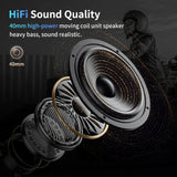 2pcs Fodsports FX-S Motorcycle Intercom Wireless Bluetooth Helmet Headset,1000M,BT5.4 24 Hour Sport