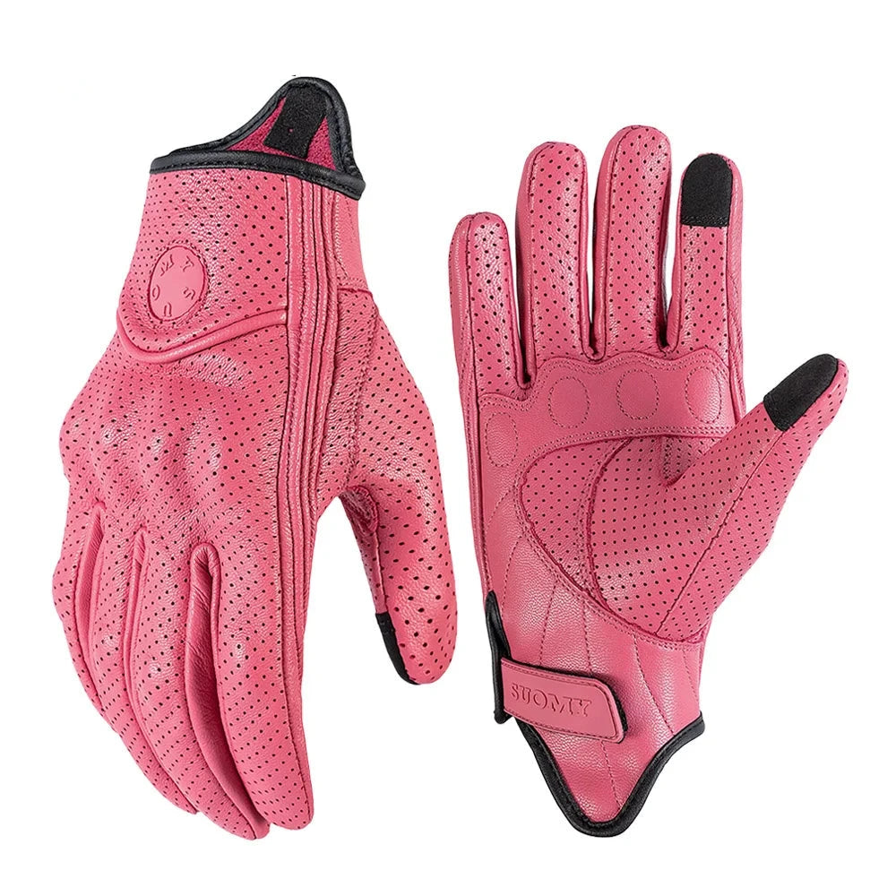 Retro Motorcycle Gloves