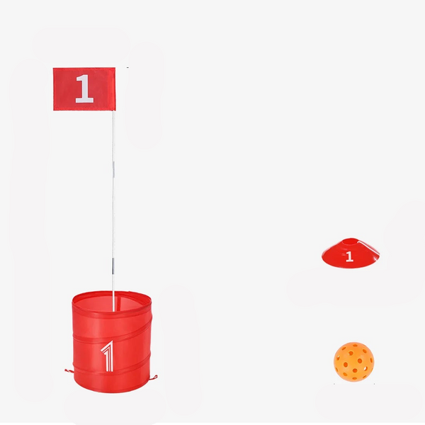 Portable Bucket Golf Game: Outdoor Backyard Chipping Set