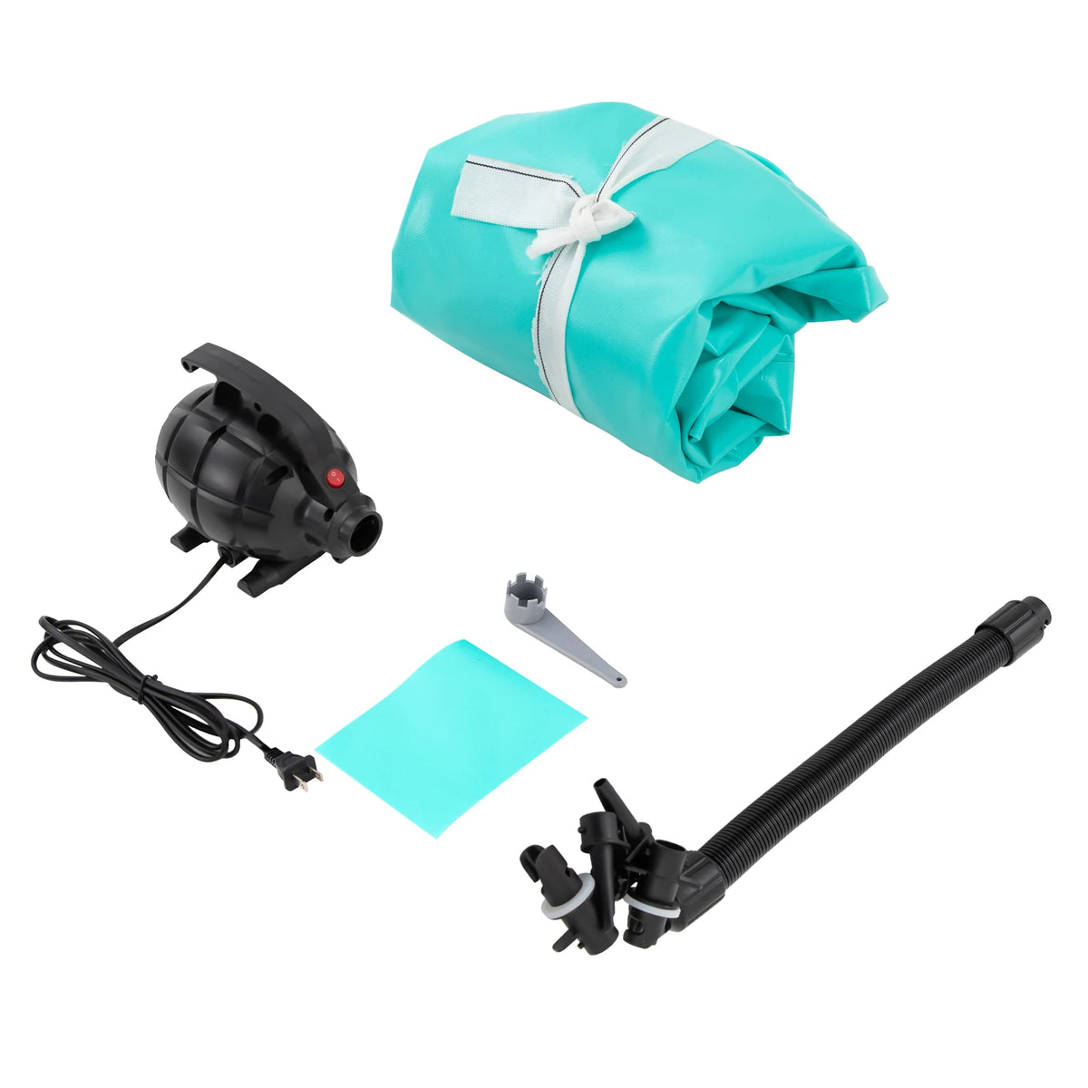 Inflatable Air Roller & Pump for Yoga & Gymnastics