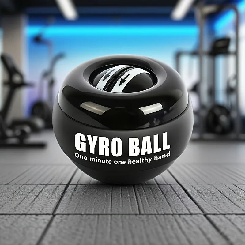Self-Starting Wrist Gyro Ball for Forearm & Finger Strength