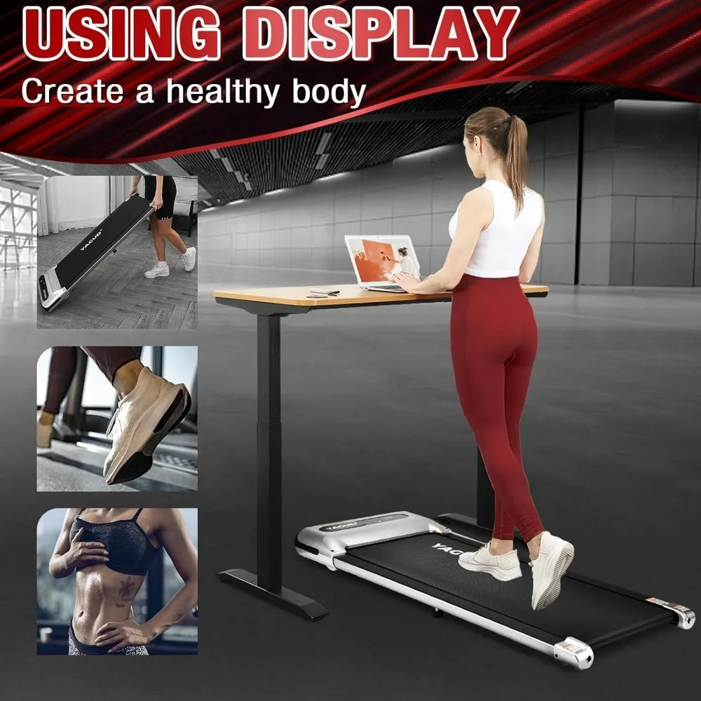 Under Desk Treadmill, Walking Pad for Home and Office, 2.5 HP