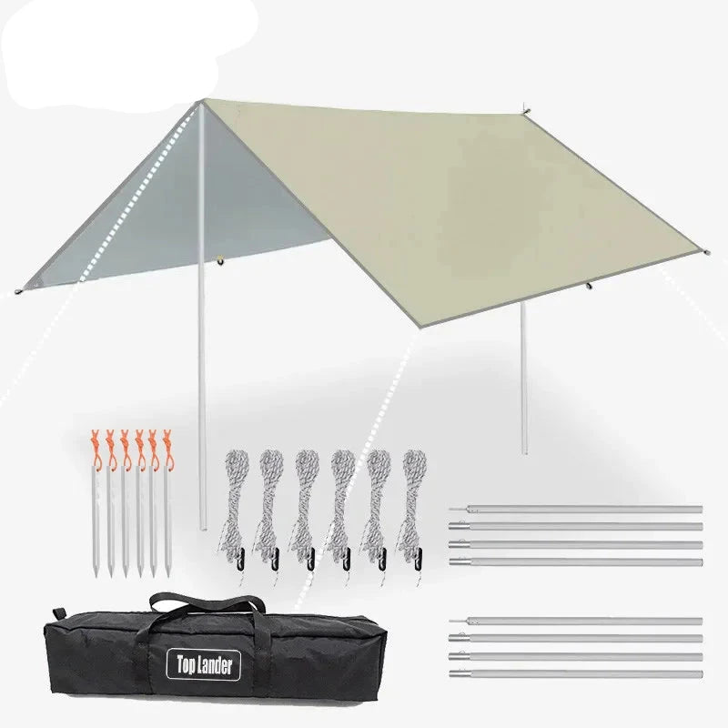  Light Khaki Tarp Set