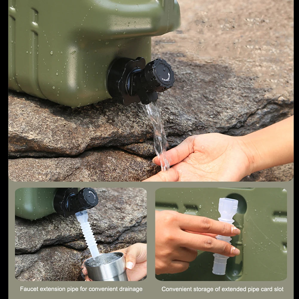 Portable Water Canister with Faucet