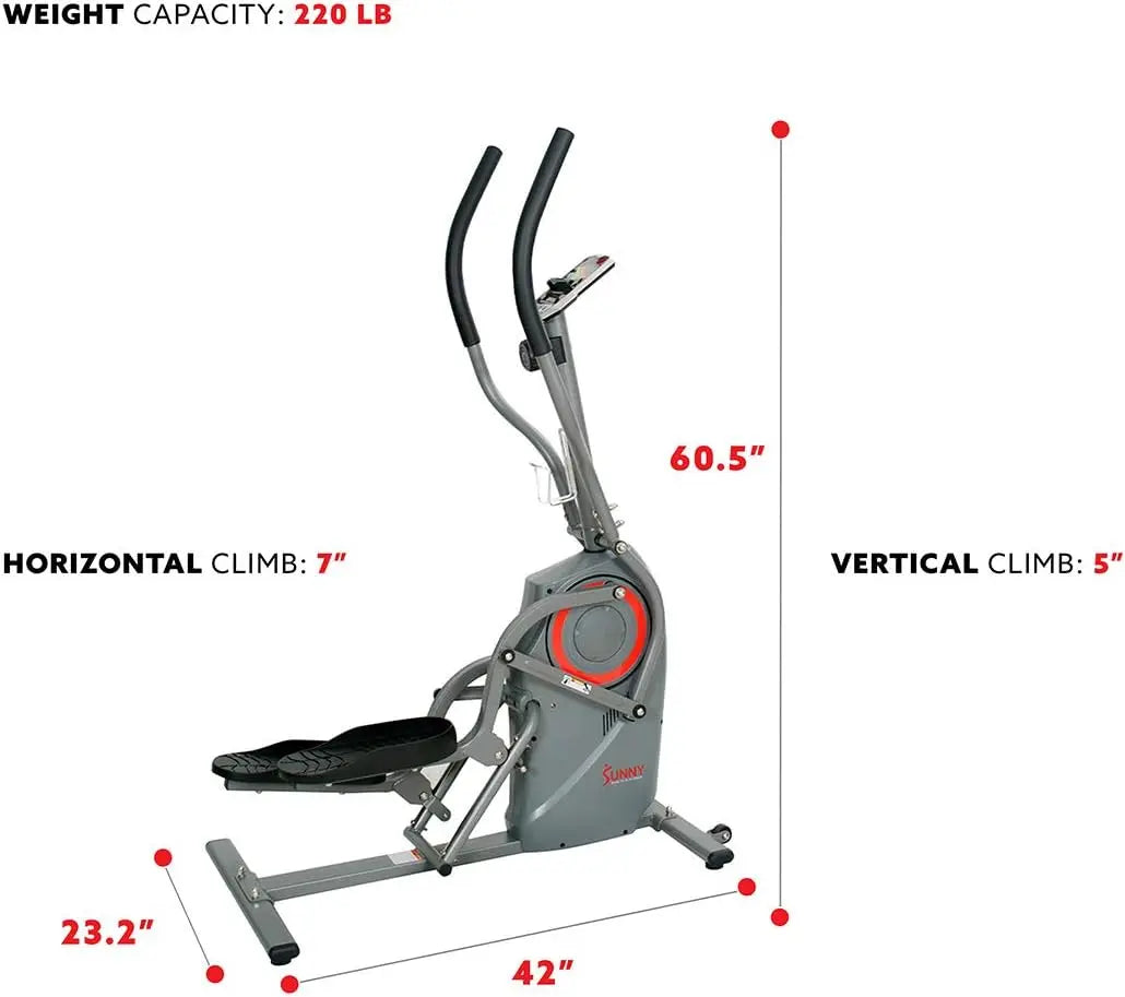 8-Level Magnetic Resistance Home Elliptical Climber