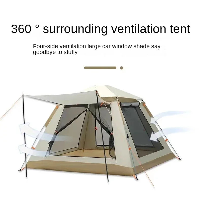 tent 5 ~ 8 people Outdoor Automatic Quick Open