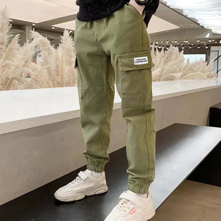 Trendy Cargo Trousers for Young Boys Sizes 4-12Boy's Pants24 Hour Sport