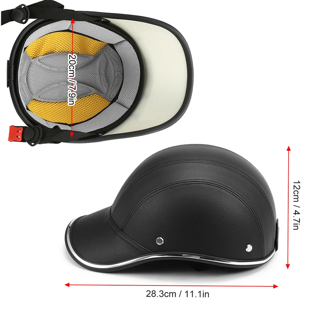 Versatile Cycling Helmet Featuring Baseball Cap Integration