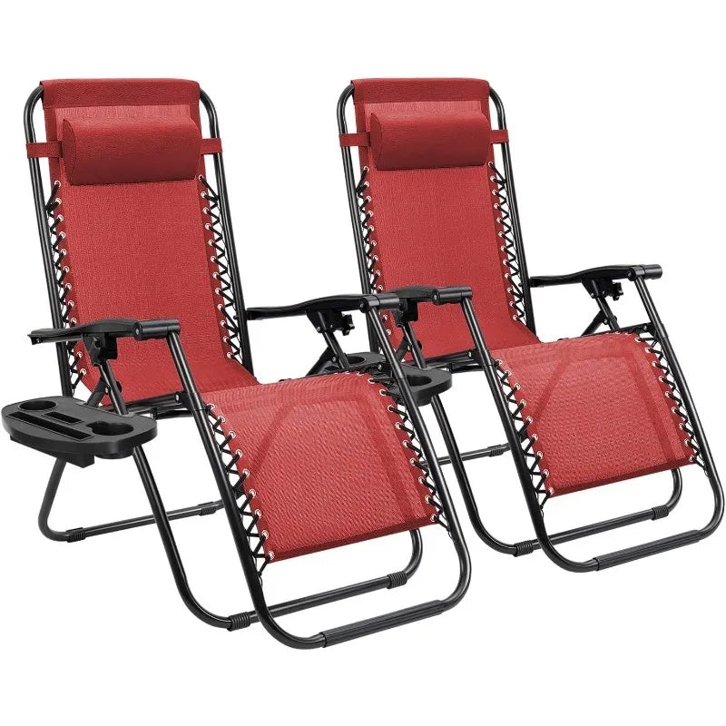 Outdoor Reclining Chairs with Cup Holders