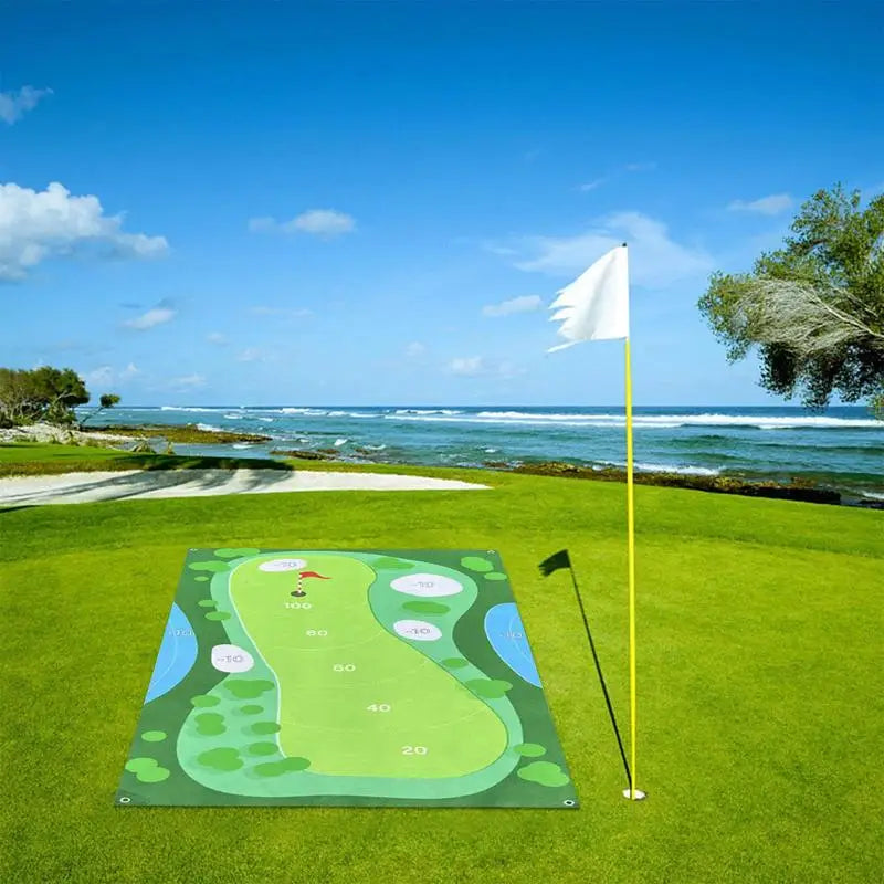 Perfect Your Swing: Golf Practice Mat Set for All Skill Levels